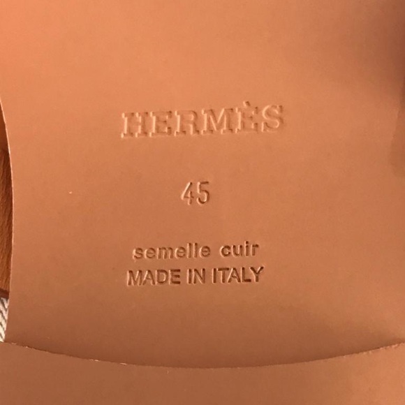 Authentic Hermès men’s sandals - Picture 5 of 8